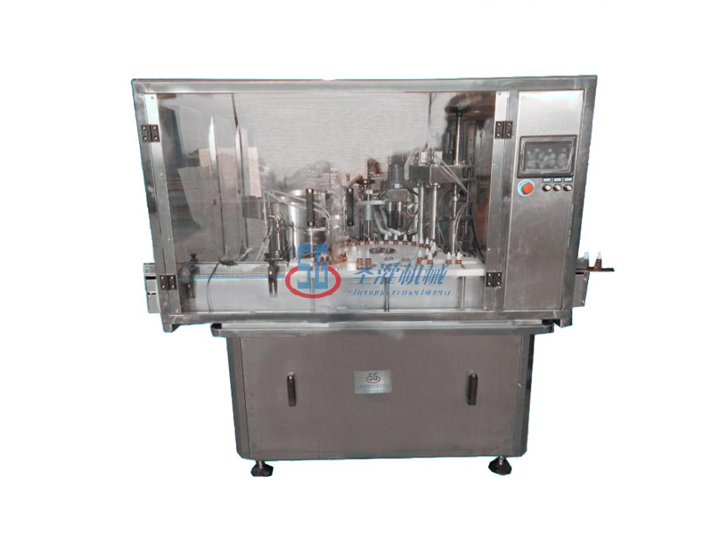 Mechanical hand type double head eyedrop filling capping machine SGDYJ-2
