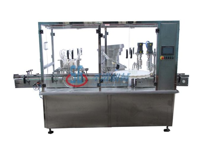 SGGX-8型 30-100mlsyrup filling and screwing machine